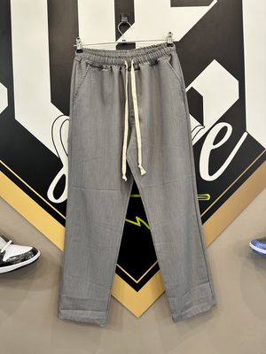 Pantalone elegante fondo largo Grigio