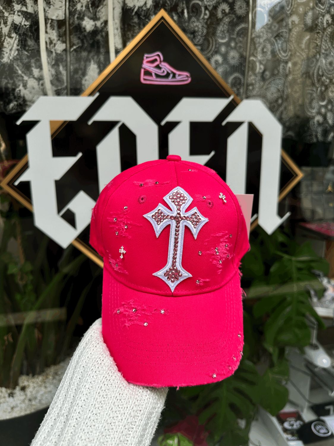 Cappello Fucsia Custom