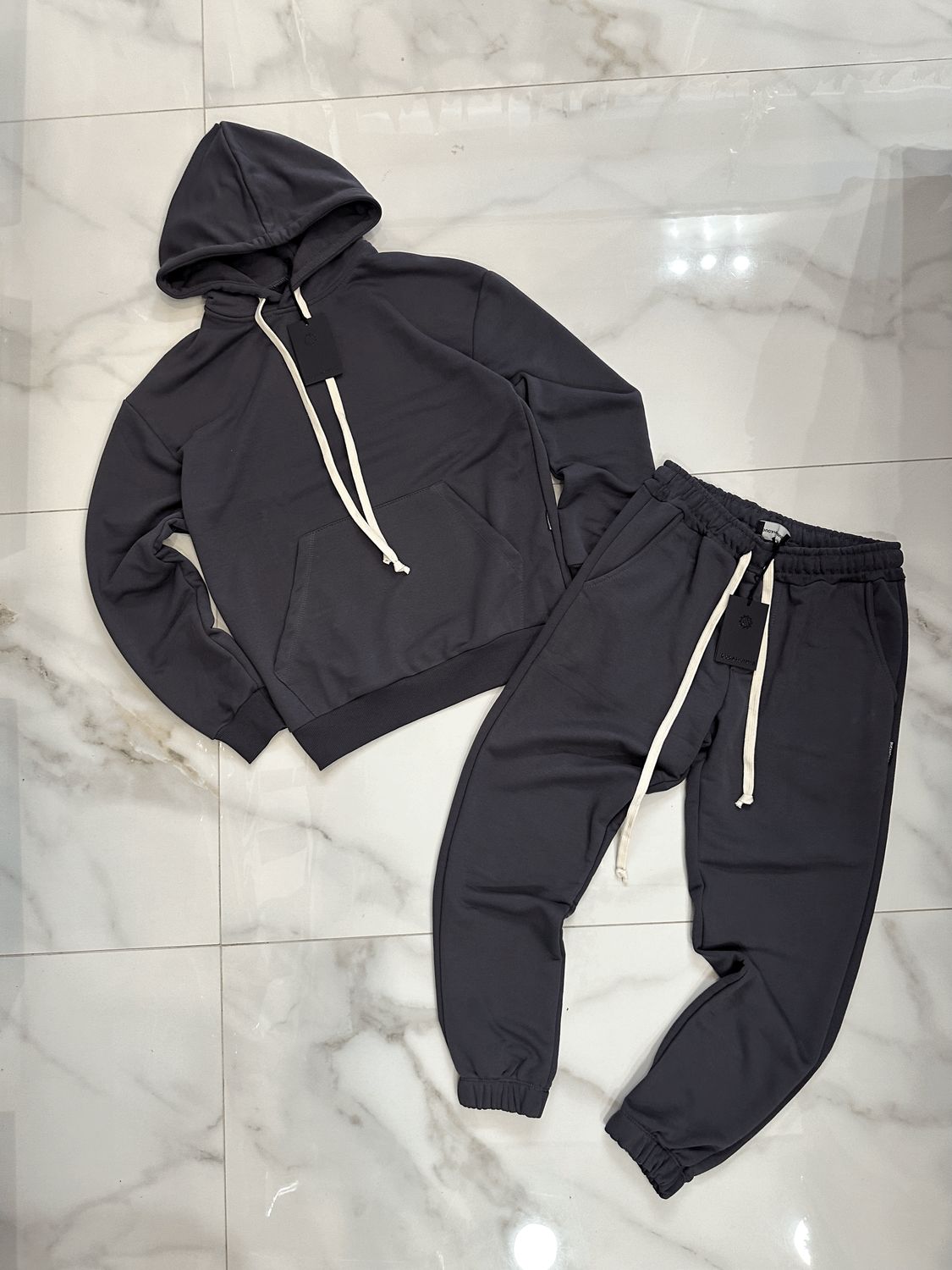 Tuta completa Duca Homme nuova collezione Primaverile Grigio piombo