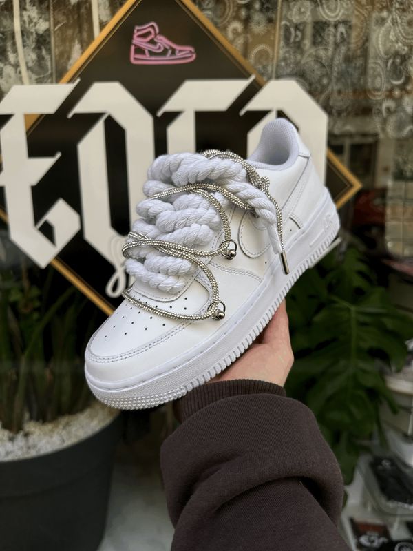 Nike Air Force 1 Custom Special Rope Laces