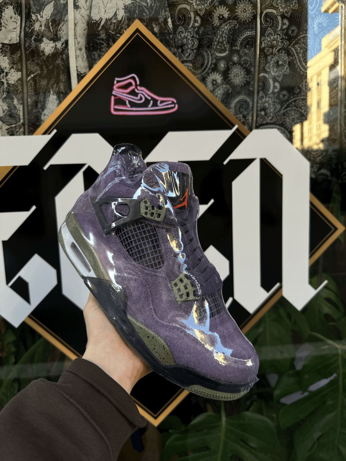 VMNS Air Jordan 4 Retro Canyon purple