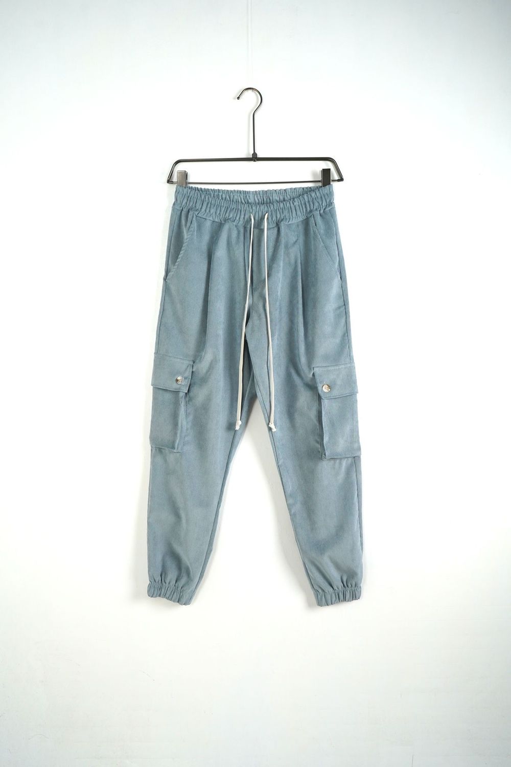 Pantalone a costine Duca Homme Primavera nuova collezione Azzurro Chiaro