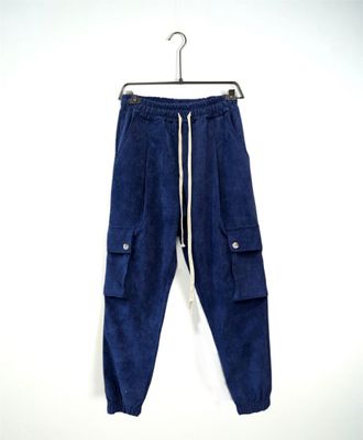 Pantalone a costine Duca Homme Primavera nuova collezione Blu