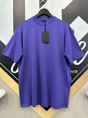 T-shirt premium Duca Homme Viola Collo Alto