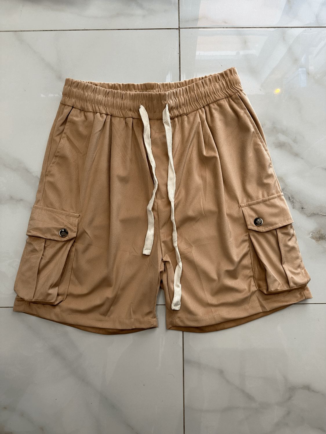 Pantaloncini cargo oversize con tasconi