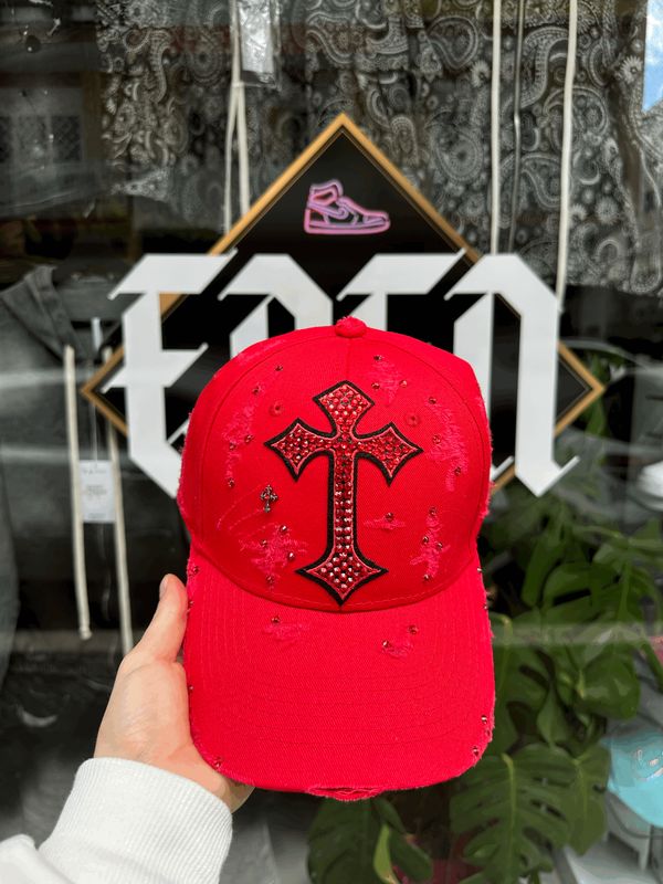 Cappello rosso Custom