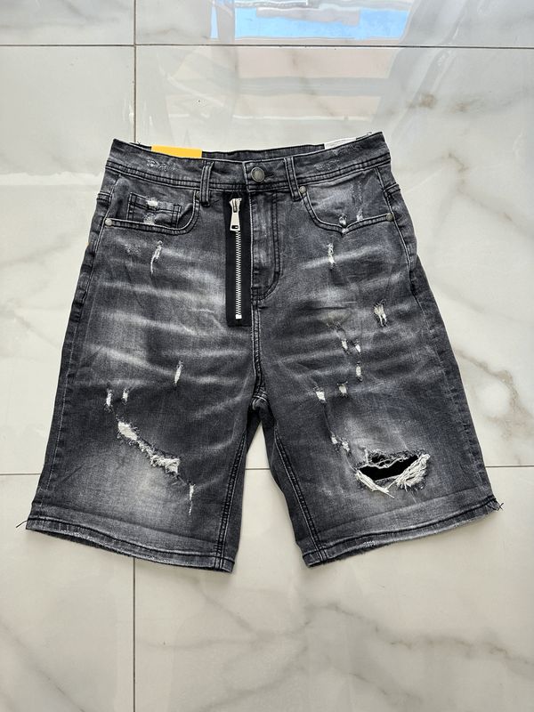 Pantaloncini Jeans &quot;tipo dsquared&quot; con cerniera esterna