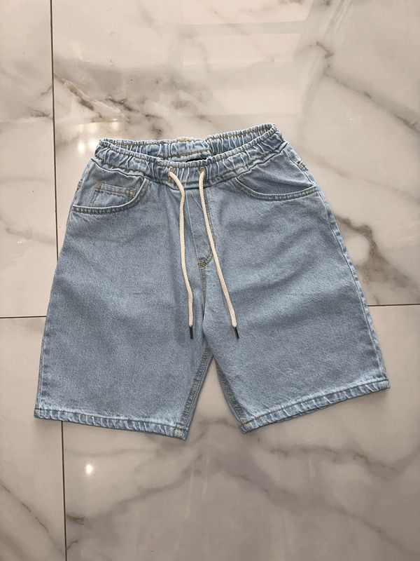 Pantaloncini jeans PREMIUM Made in Italy celeste
