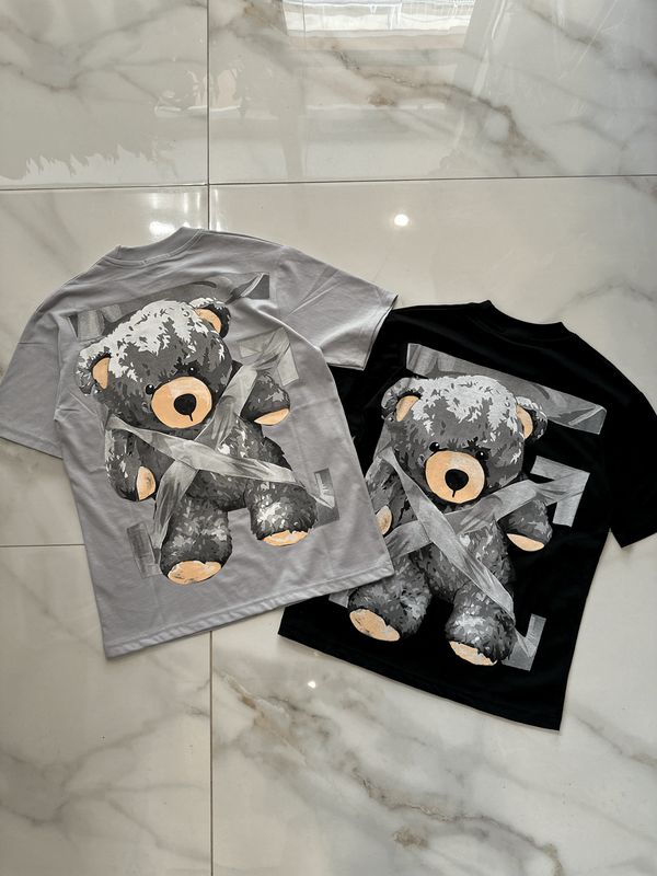 T-shirt oversize collo alto BAMBINO &#39;Teddy&#39;