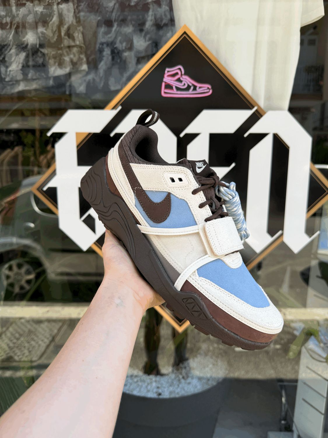 Nike Zoom Field Jaxx Travis Scott Leche Blue