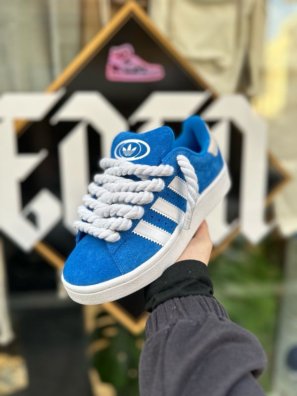 Adidas Campus 00&#39;s  J Celesti Custom rope laces