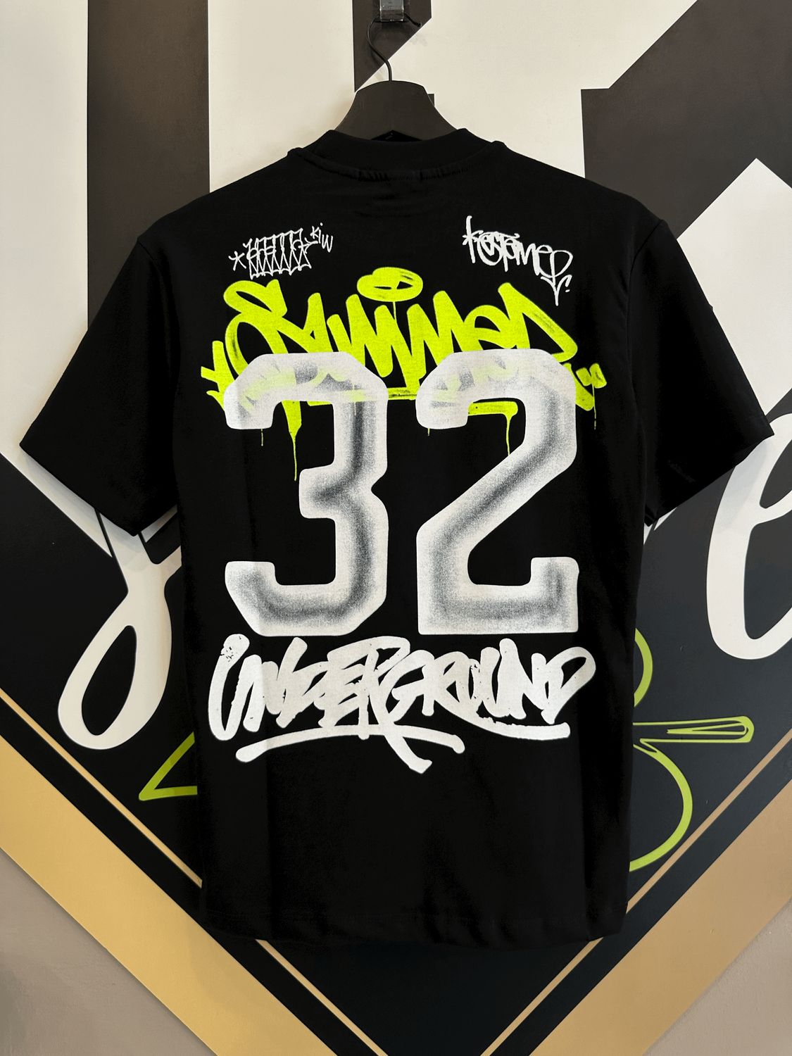 T-shirt oversize collo alto BAMBINO &quot;32&quot;