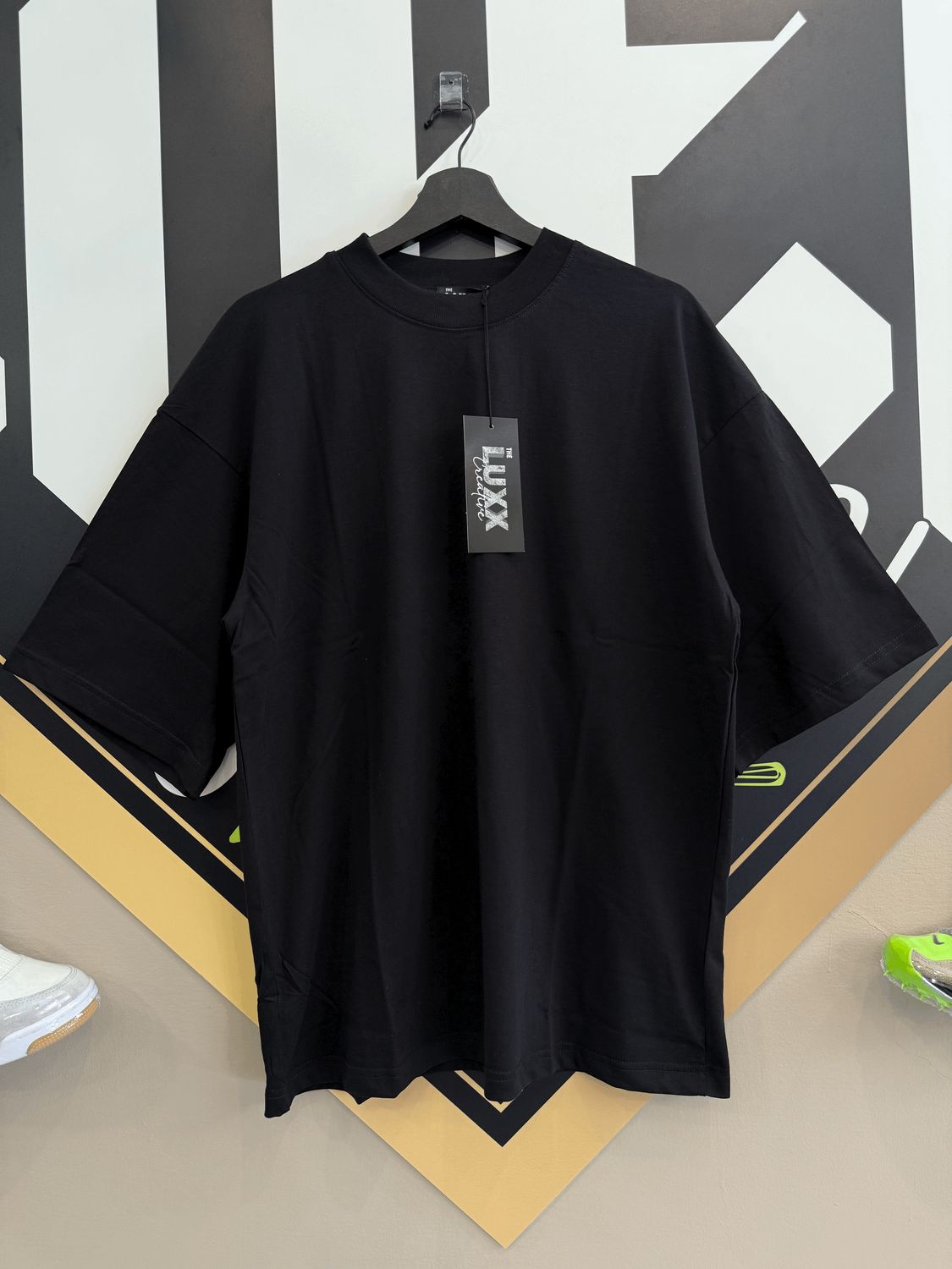 T-shirt Super oversize Nero Premium