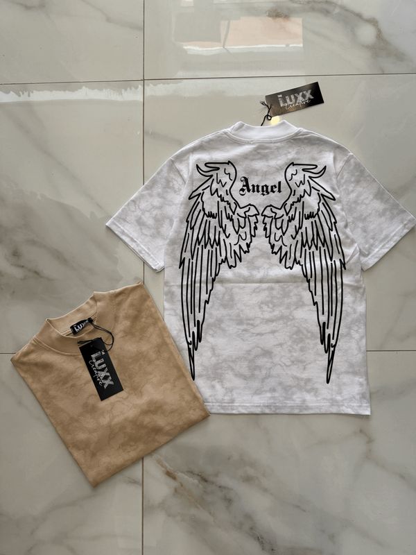 T-shirt oversize collo alto BAMBINO Slavata Angel