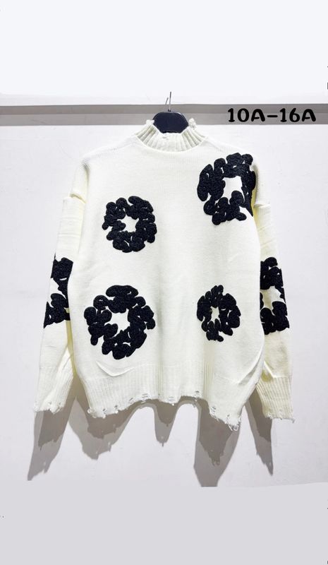 Maglione a fiori Limited edition BAMBINO 2 Colori Maglione a fiori Limited edition BAMBINO 2 Colori