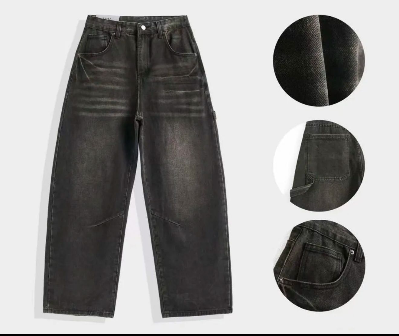 Pantaloni Jeans premium super baggy fit estremo!