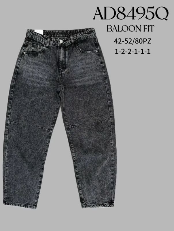 Pantaloni Jeans Premium Baloon Fit