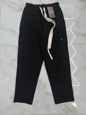Pantaloni oversize sartoriali con tasconi BAMBINO
