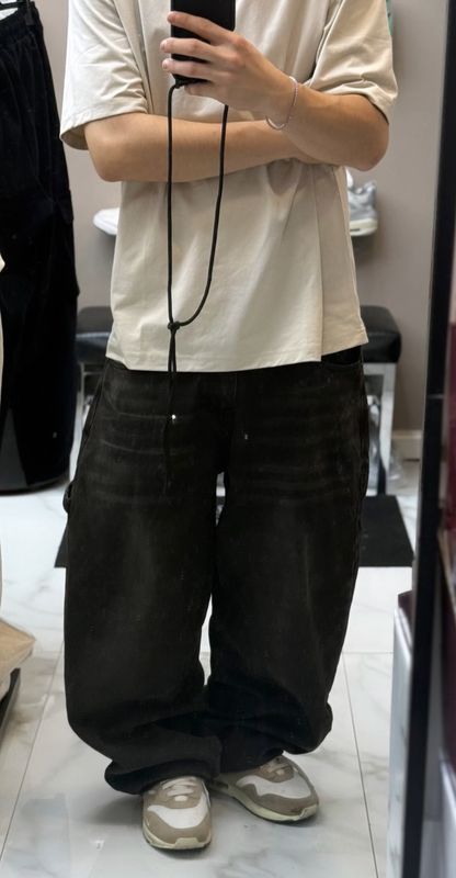 Pantaloni Jeans premium super baggy fit estremo!