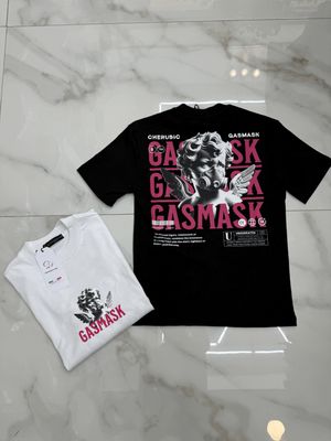 T-shirt oversize collo alto BAMBINO 'Gas Mask' T-shirt oversize collo alto BAMBINO 'Gas Mask'