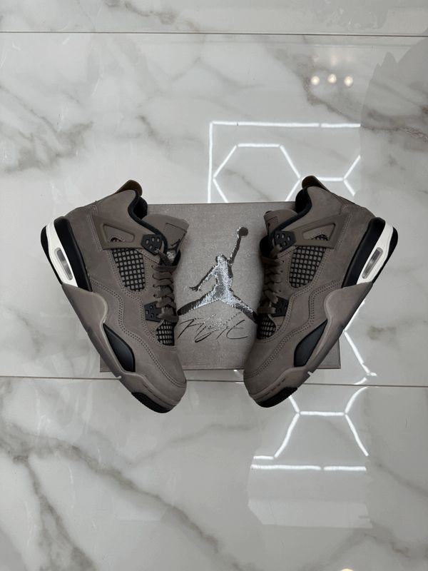 Jordan 4 Retro &quot;Cave Stone and Black&quot;