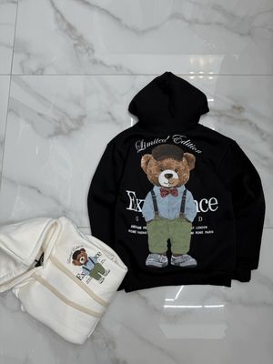 Felpa BAMBINO con cappuccio e stampa fronte retro &quot;Limited edition Excellent&quot;