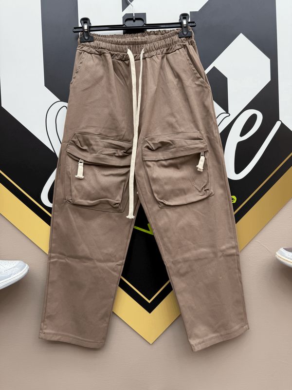 Pantaloni oversize cargo zip BAMBINO Pantaloni oversize cargo zip BAMBINO