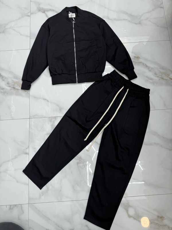 Completo VIP Sartoriale liscio Cargo UOMO Nero