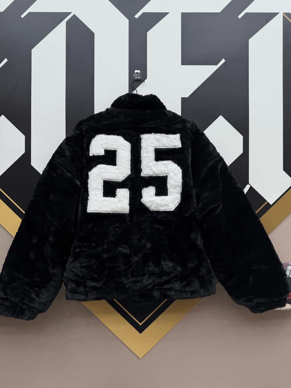 Giacchetto puffer &quot; 25 &quot; nero Double Face