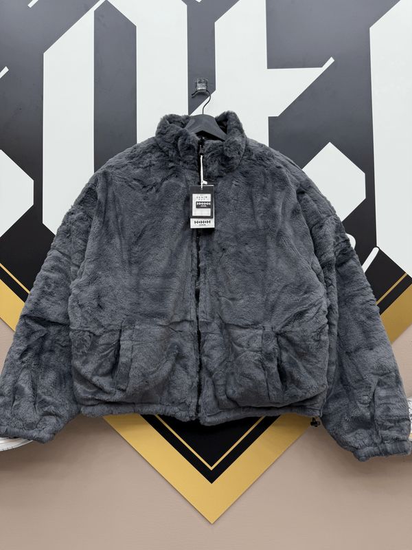 Giacchetto puffer " 25 " grigio Double Face