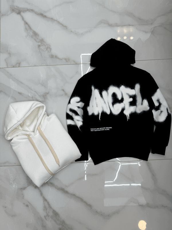 Felpa BAMBINO con cappuccio e stampa retro "Los Angeles" Felpa BAMBINO con cappuccio e stampa retro "Los Angeles"