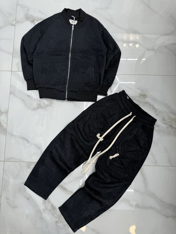 Completo VIP Sartoriale Cargo Zip BAMBINO nero Completo VIP Sartoriale Cargo Zip BAMBINO nero