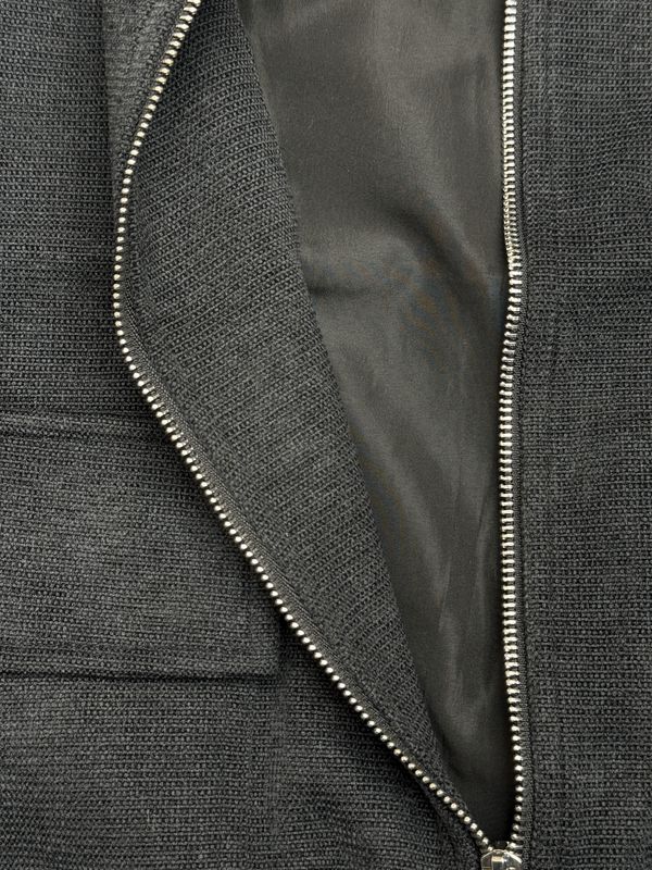 Felpa bomber VIP Sartoriale ricamata Crop UOMO nero