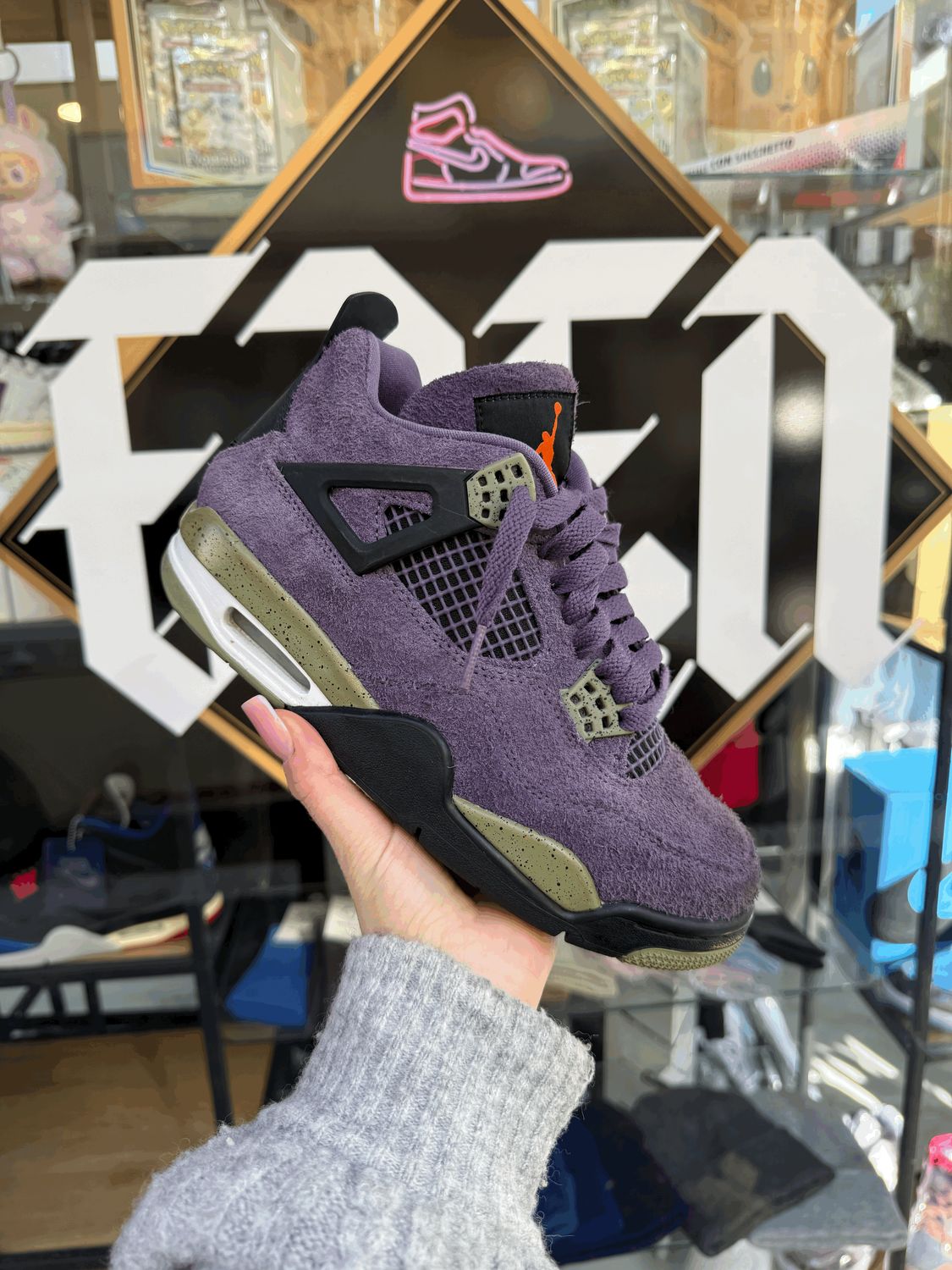 VMNS Air Jordan 4 Retro Canyon purple