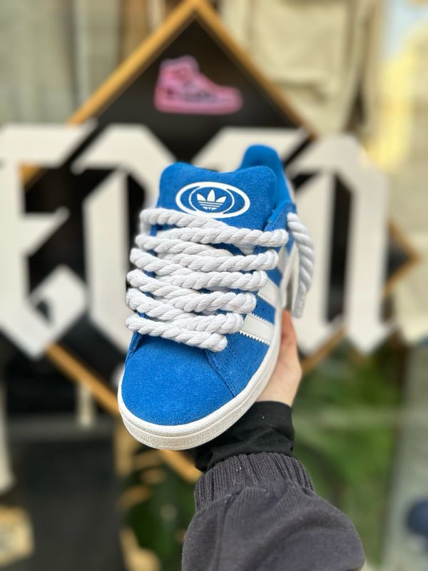 Adidas Campus 00's  J Celesti Custom rope laces
