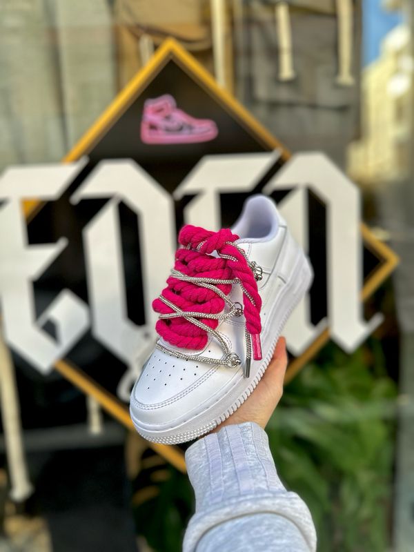 Nike Air Force 1 Custom Special Rope Laces