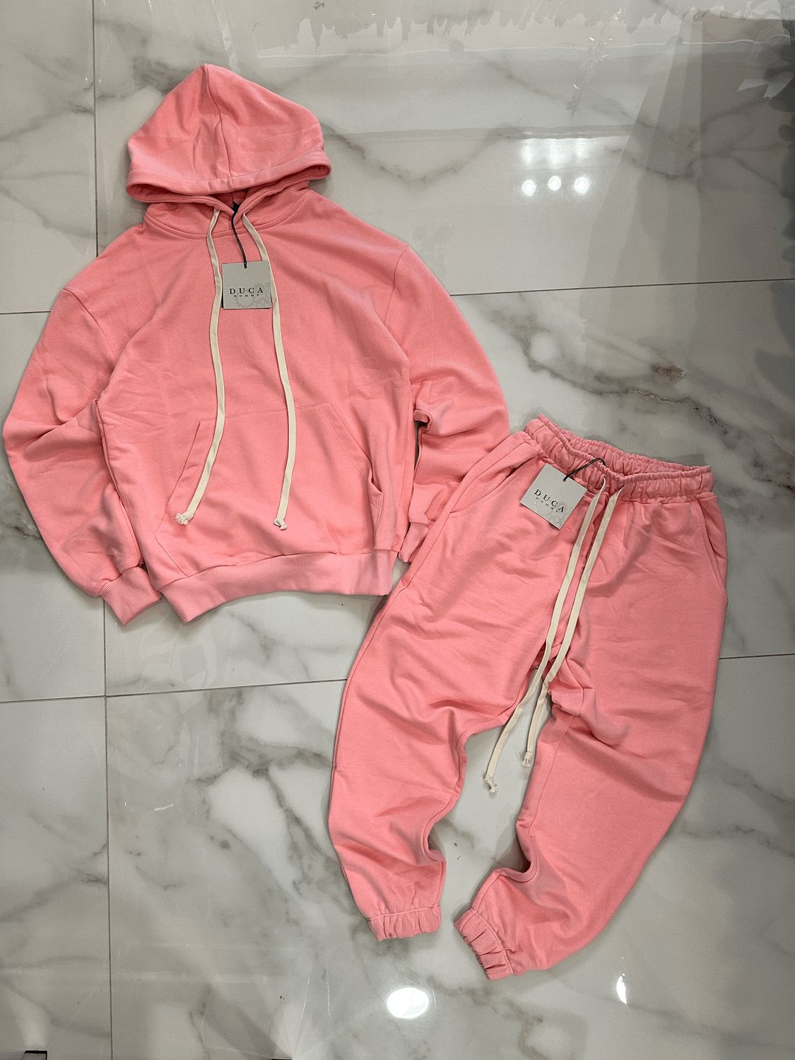 Tuta completa Duca Homme nuova collezione Primaverile Rosa Tuta completa Duca Homme nuova collezione Primaverile Rosa