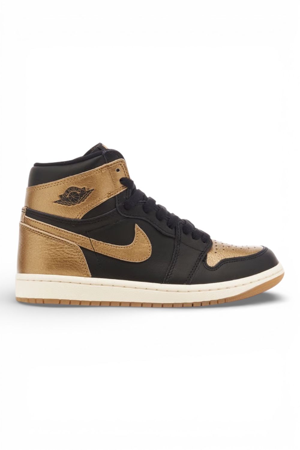 Jordan 1 Retro High Black metallic gold