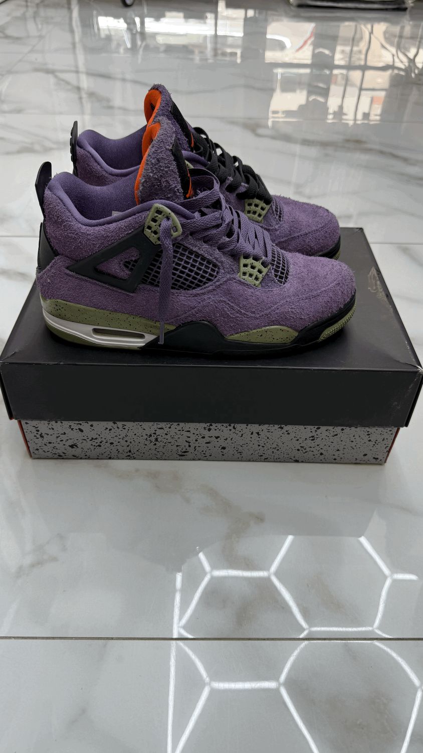 Jordan 4 Retro Canyon Purple