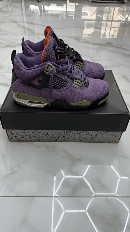 Jordan 4 Retro Canyon Purple