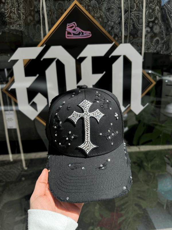 Cappello Nero 'Diamond' Custom