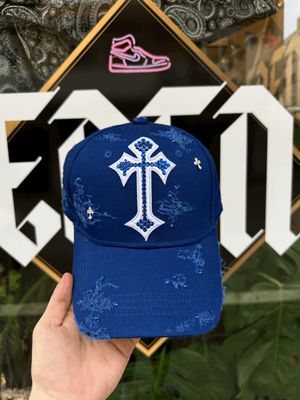 Cappello Blu Custom Cappello Blu Custom