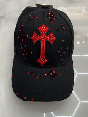 Cappello Nero 'Red Venom' Custom