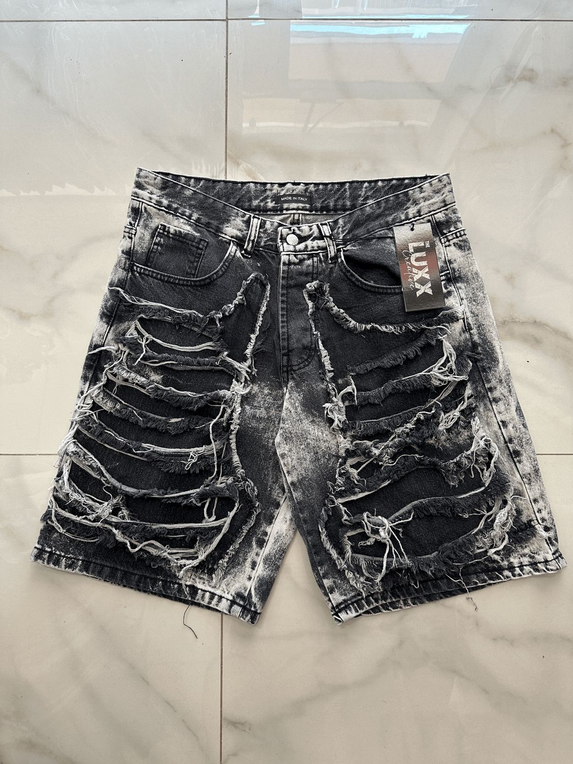 Pantaloncini Jeans 'Ripped'