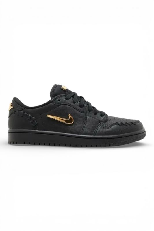 Jordan 1 Low Method of Make Black Metallic Gold Jordan 1 Low Method of Make Black Metallic Gold
