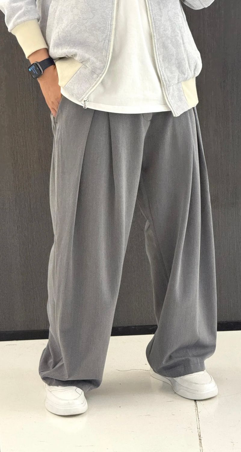 Pantalone elegante BALLOON FIT Grigio