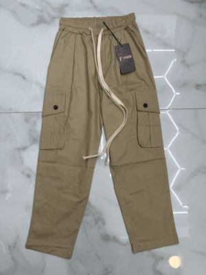 Pantaloni oversize con tasconi laterali BAMBINO