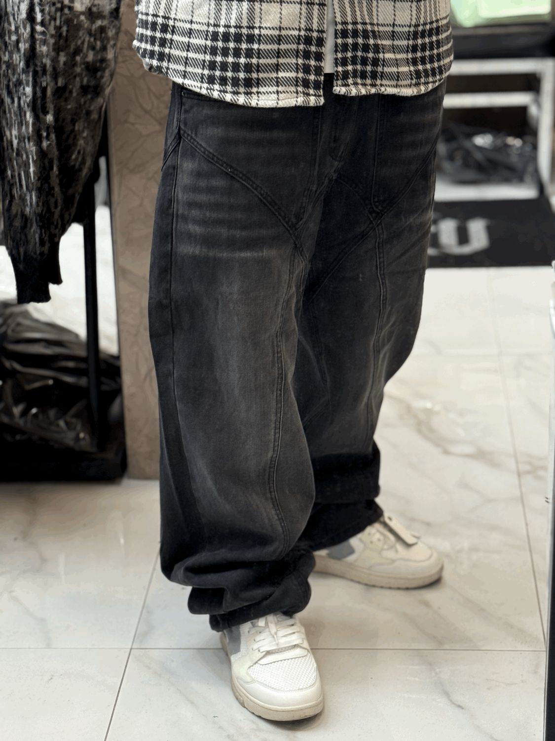 Pantaloni Jeans premium balloon fit estremo!