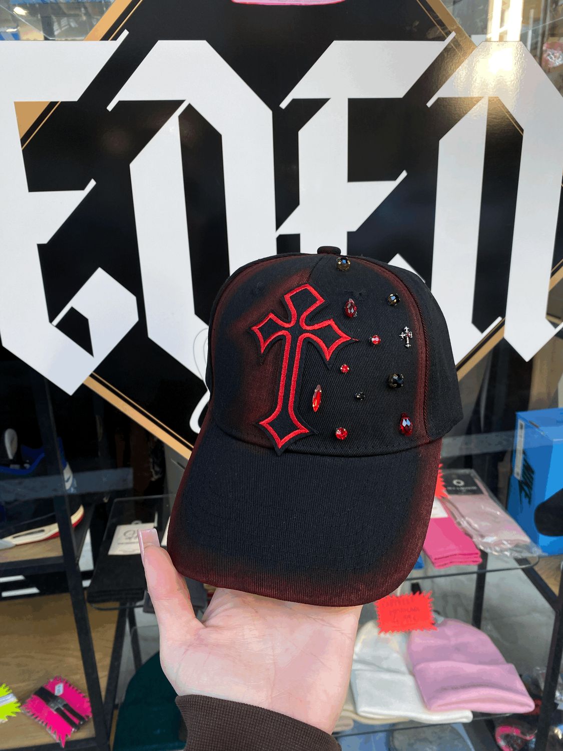 Cappello nero Custom Cappello nero Custom