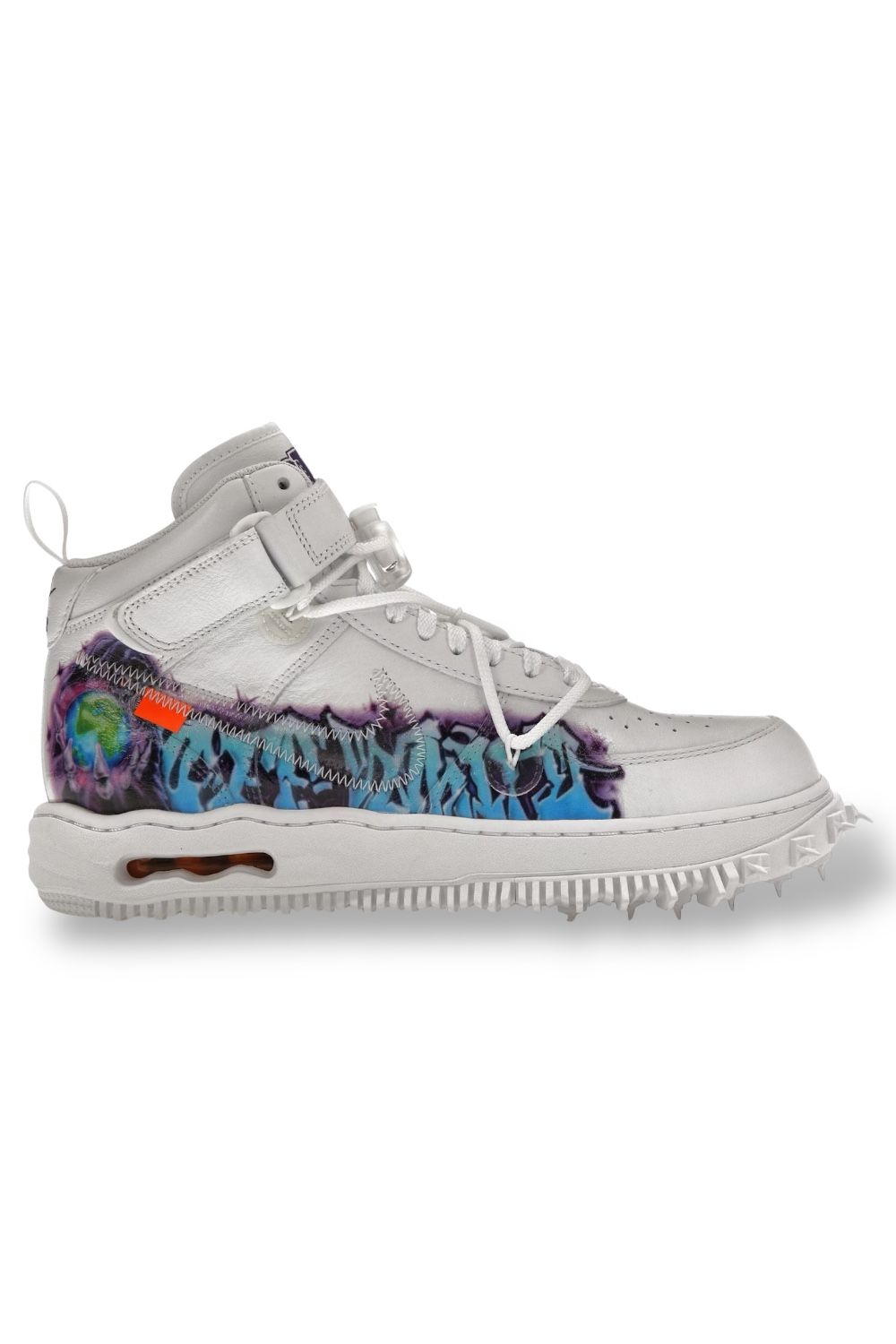 Nike X Off-White Air Force 1 Mid graffiti white